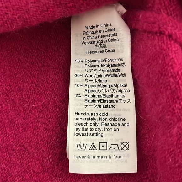 J Crew high low turtle neck sweater. - Picture 6 of 6